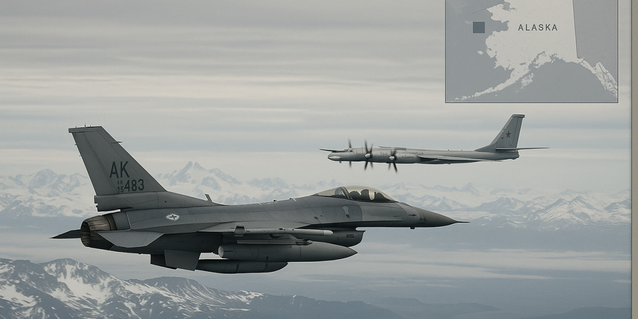 Usa intercettano jet russo vicino all’Alaska – Test
