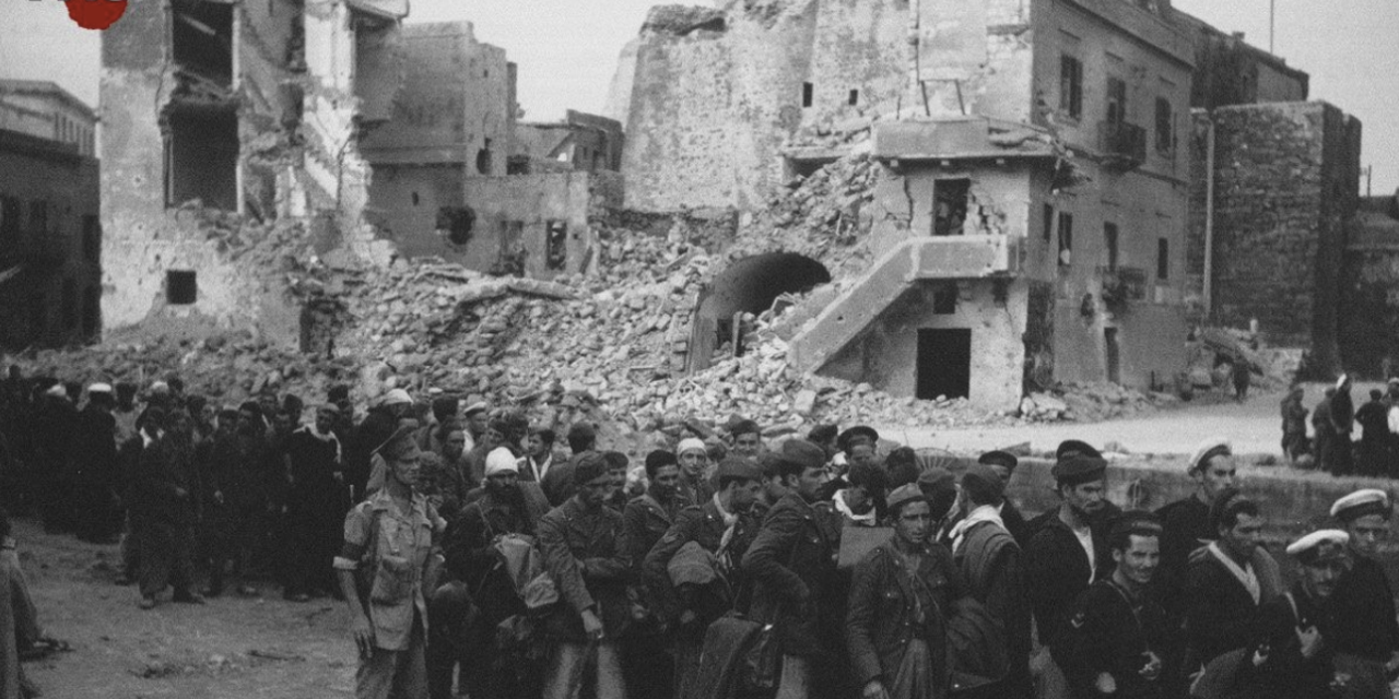 PANTELLERIA BOMBARDATA DUE VOLTE.