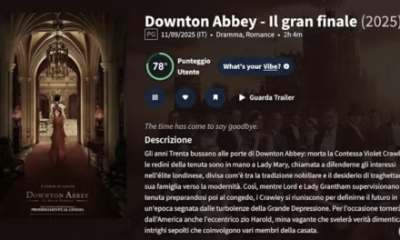 Cinema S. Gaetano 18-19 Ottobre – DOWNTON ABBEY