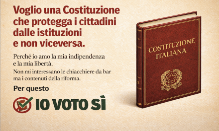 Un piccolo esercizio di buon senso (rarissimo, ma ancora legale)