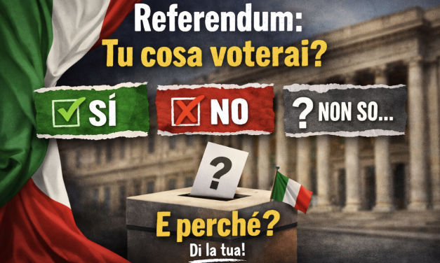 Cosa voterai al referendum?