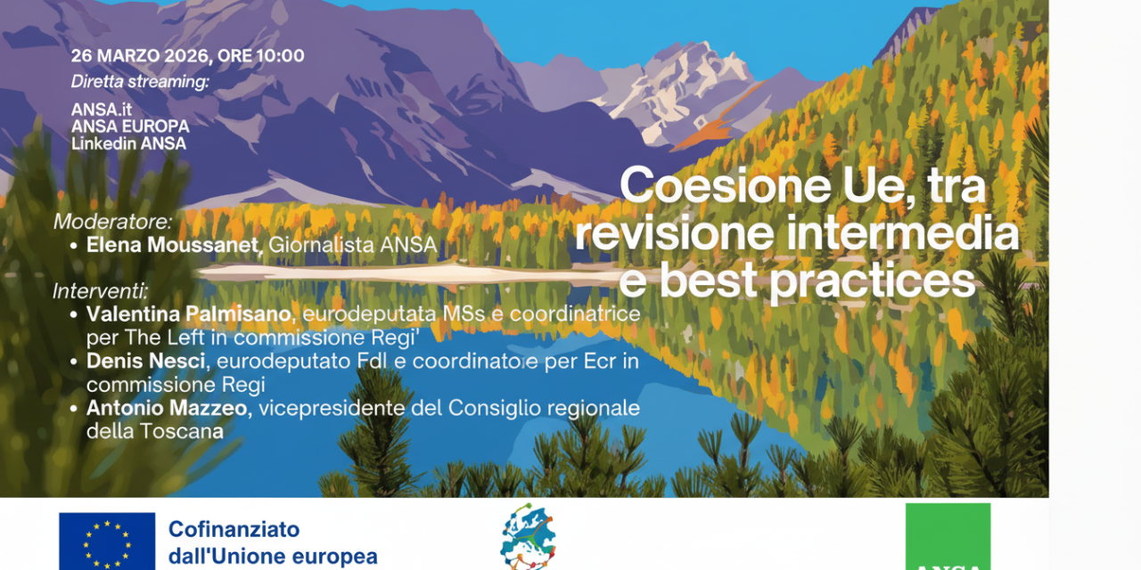 Forum ANSA sulla coesione Ue, tra revisione e pratiche virtuose