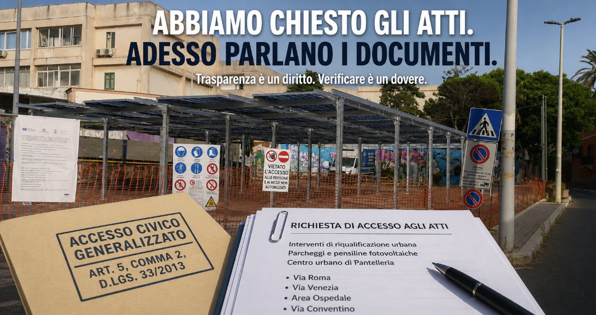 Parcheggi e pensiline del centro: adesso parleranno i documenti.
