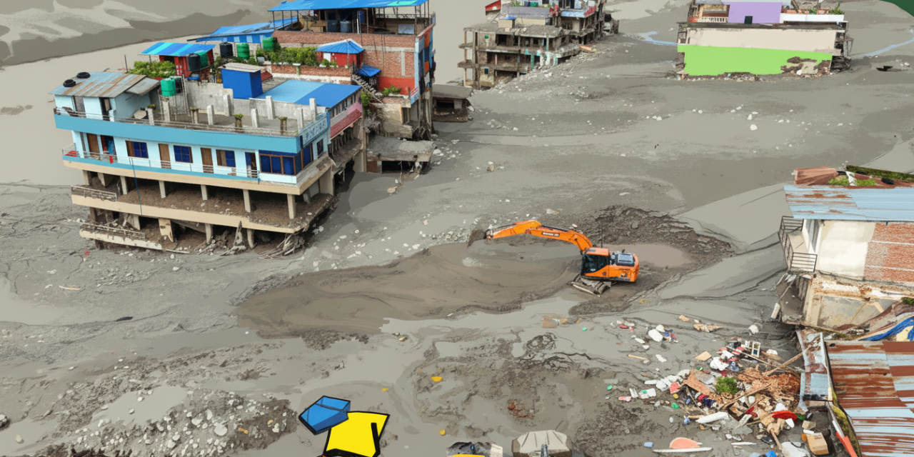 Corsa contro il tempo, tre italiani tra i 1.400 dispersi per l’alluvione in Nepal e Tibet. Oltre 390 i morti